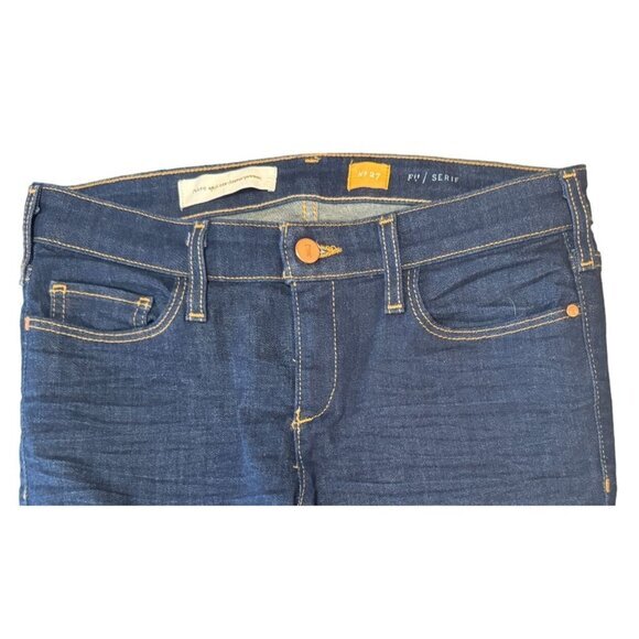 Pilcro and the Letterpress Fit/Serif Jeans Women's 27 Denim Skinny Low Rise |Q1 - Picture 3 of 6